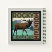 Rocky Mountain Nationalpark | Elch Notizblock (Rückseite)