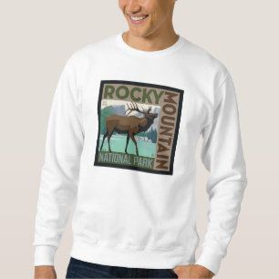Rocky Mountain Nationalpark Elch Sweatshirt
