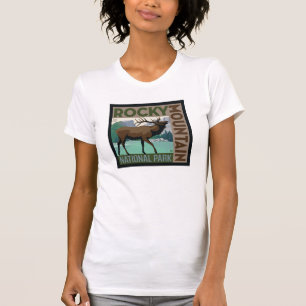 Rocky Mountain Nationalpark   Elch T-Shirt