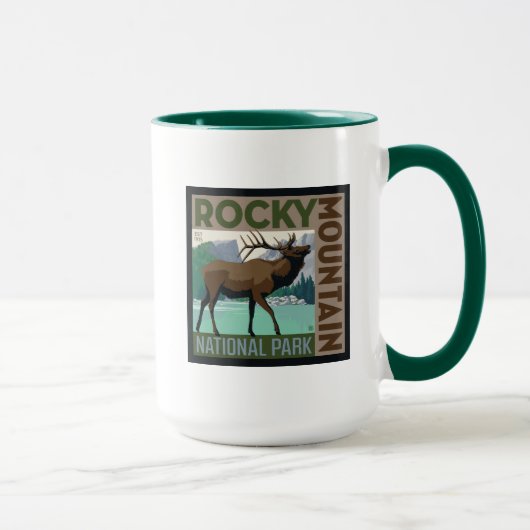 Rocky Mountain Nationalpark | Elch Tasse (Rechts)