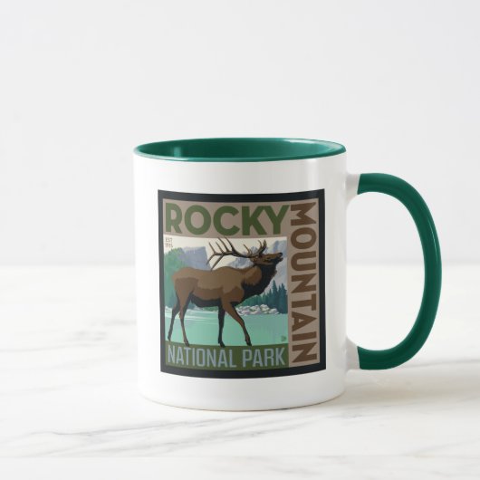 Rocky Mountain Nationalpark | Elch Tasse (Rechts)