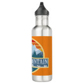 Rocky Mountain Nationalpark Elk Edelstahlflasche (Rechts)