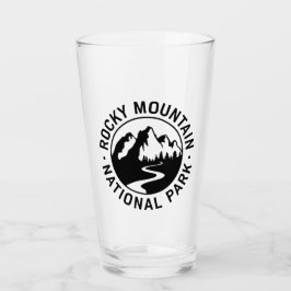 Rocky Mountain Nationalpark Emblem Glas