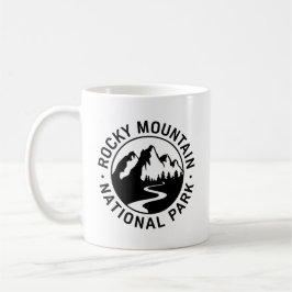 Rocky Mountain Nationalpark Emblem Kaffeetasse