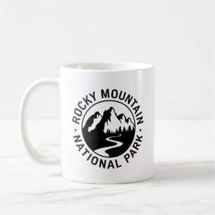 Rocky Mountain Nationalpark Emblem Kaffeetasse