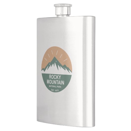 Rocky Mountain Nationalpark Flachmann (Links)