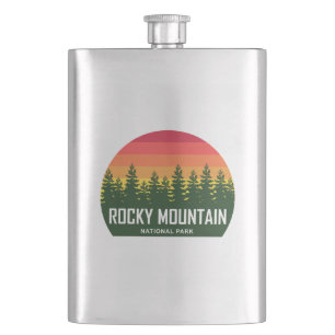 Rocky Mountain Nationalpark Flachmann