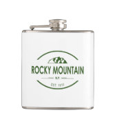 Rocky Mountain Nationalpark Flachmann (Vorderseite)