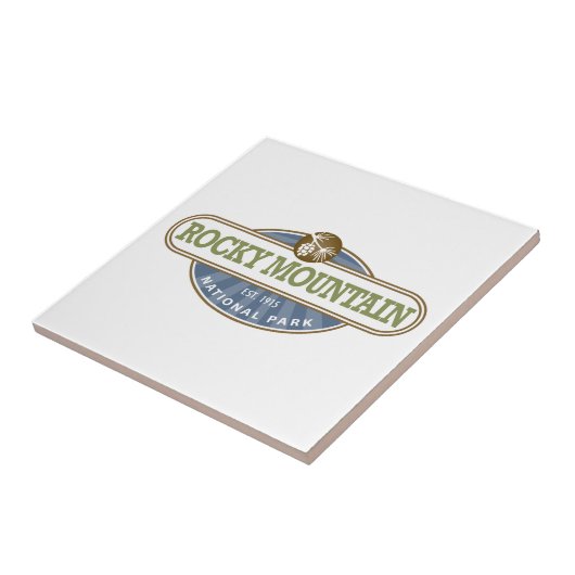 Rocky Mountain Nationalpark Fliese (Seite)