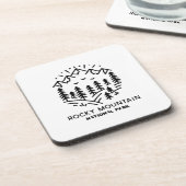 Rocky Mountain Nationalpark Getränkeuntersetzer (Linke Seite)