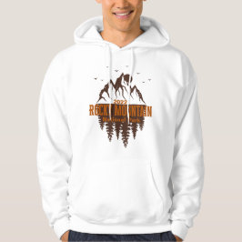 Rocky Mountain Nationalpark Hoodie Personalisiert
