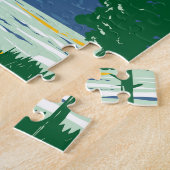 Rocky Mountain Nationalpark Illustration Puzzle (Seite)