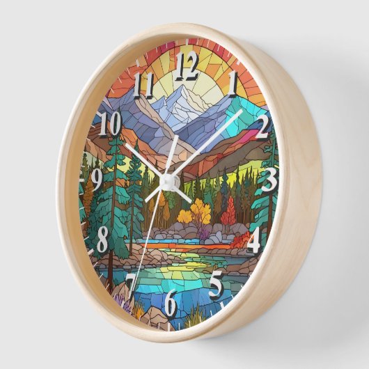 Rocky Mountain Nationalpark Imitate gesteinigt Gla Uhr (Winkel)