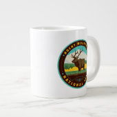 Rocky Mountain Nationalpark Jumbo-Tasse (Vorderseite Rechts)