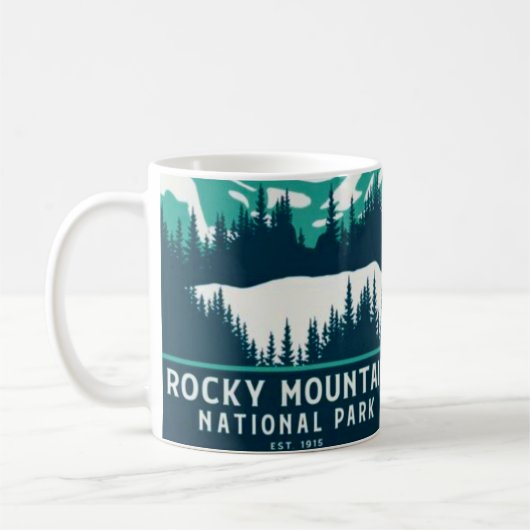 Rocky Mountain Nationalpark Kaffeetasse (Links)
