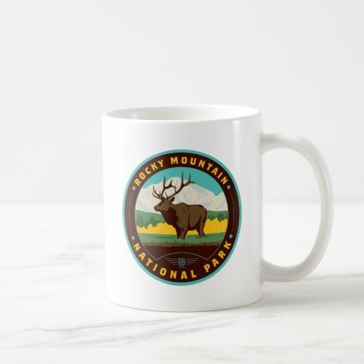 Rocky Mountain Nationalpark Kaffeetasse (Rechts)