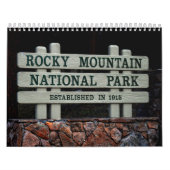 Rocky Mountain Nationalpark-Kalender Kalender (Titelbild)