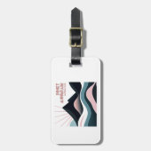 Rocky Mountain Nationalpark Kolored Hills Gepäckanhänger (Vorderseite vertikal)