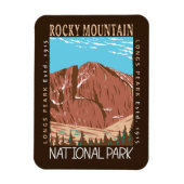 Rocky Mountain Nationalpark Langes Peak gestört Magnet (Vertikal)