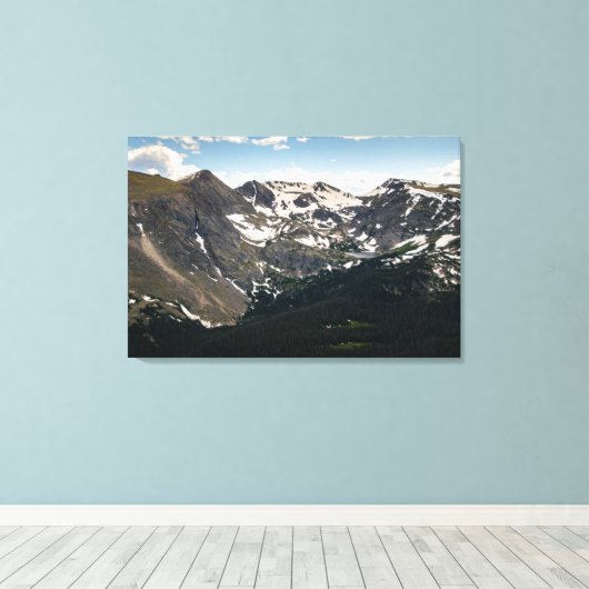 Rocky Mountain Nationalpark Leinwanddruck (Insitu (Holzboden))