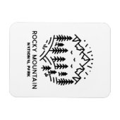 Rocky Mountain Nationalpark Magnet (Horizontal)