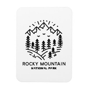 Rocky Mountain Nationalpark Magnet
