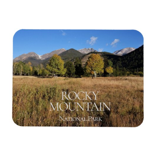 Rocky Mountain Nationalpark Magnet (Horizontal)