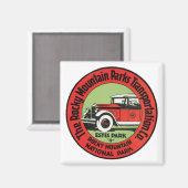 Rocky Mountain Nationalpark Magnet (Vorderseite/Rückseite)