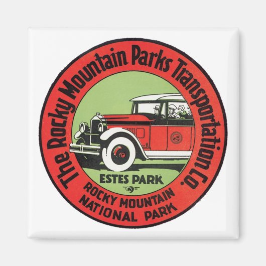 Rocky Mountain Nationalpark Magnet (Vorne)