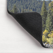Rocky Mountain Nationalpark mit Zitat Mousepad (Ecke)