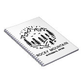 Rocky Mountain Nationalpark Notizblock (Rechte Seite)