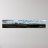Rocky Mountain Nationalpark Panorama 4 Poster (Vorne)