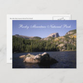 Rocky Mountain Nationalpark Postcard Postkarte (Vorne/Hinten)