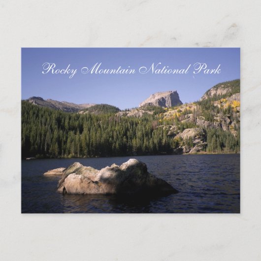 Rocky Mountain Nationalpark Postcard Postkarte (Vorderseite)