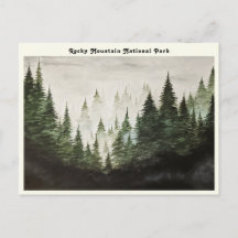 Rocky Mountain Nationalpark Postcard