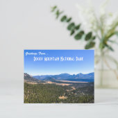 Rocky Mountain Nationalpark Postcard Postkarte (Stehend Vorderseite)