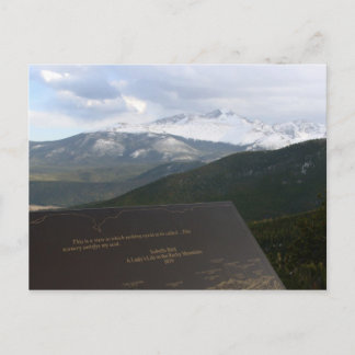 Rocky Mountain Nationalpark Postkarte