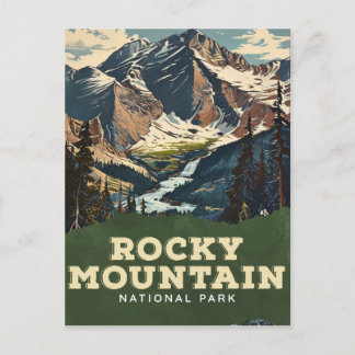Rocky Mountain Nationalpark Postkarte