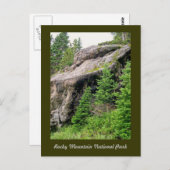 Rocky Mountain Nationalpark Postkarte (Vorne/Hinten)