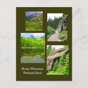Rocky Mountain Nationalpark Postkarte