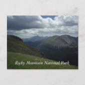 Rocky Mountain Nationalpark Postkarte (Vorderseite)