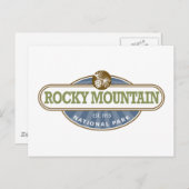 Rocky Mountain Nationalpark Postkarte (Vorne/Hinten)