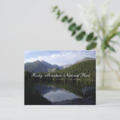Rocky Mountain Nationalpark Postkarte (Stehend Vorderseite)