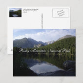 Rocky Mountain Nationalpark Postkarte (Vorne/Hinten)