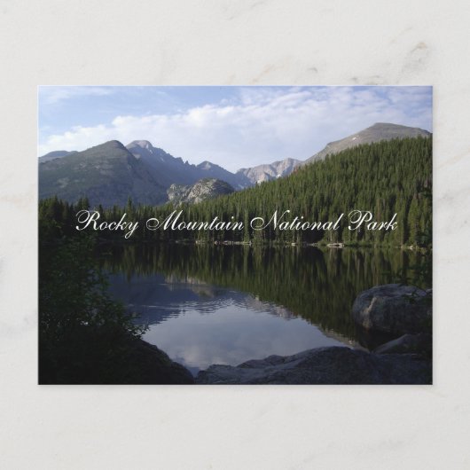 Rocky Mountain Nationalpark Postkarte (Vorderseite)