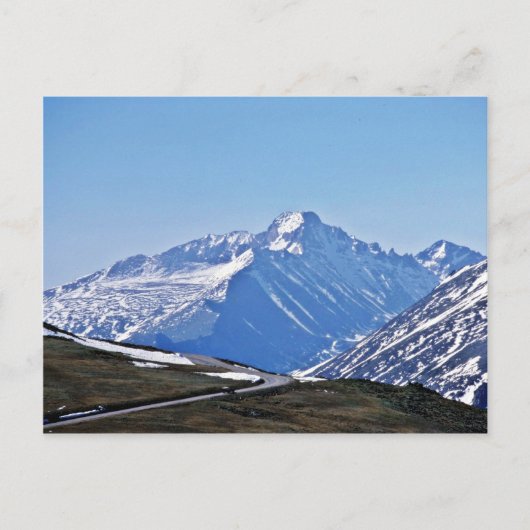 Rocky Mountain Nationalpark Postkarte (Vorderseite)