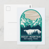 Rocky Mountain Nationalpark Postkarte (Vorne/Hinten)