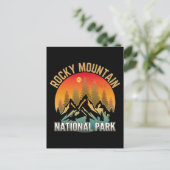 Rocky Mountain Nationalpark Postkarte (Stehend Vorderseite)