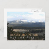 Rocky Mountain Nationalpark Postkarte (Vorne/Hinten)