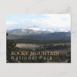 Rocky Mountain Nationalpark Postkarte